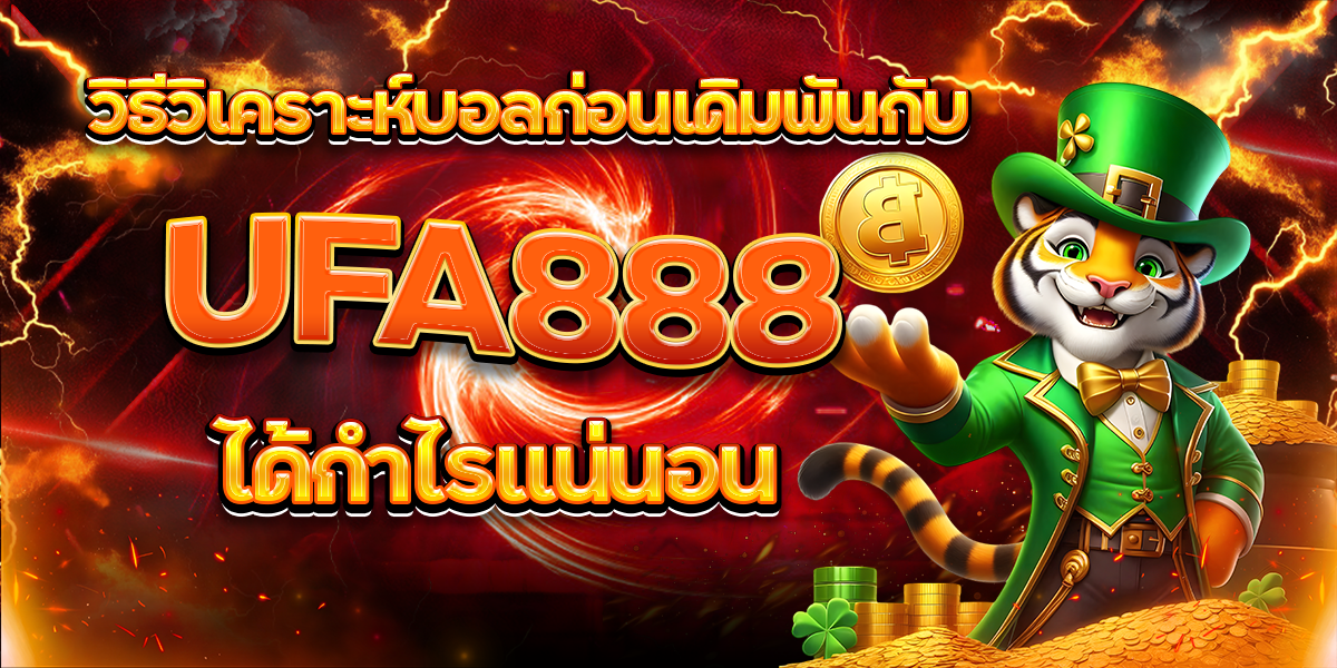 วิธีวิเคราะห์บอลก่อนเดิมพันกับ UFA888 ได้กำไรแน่นอน